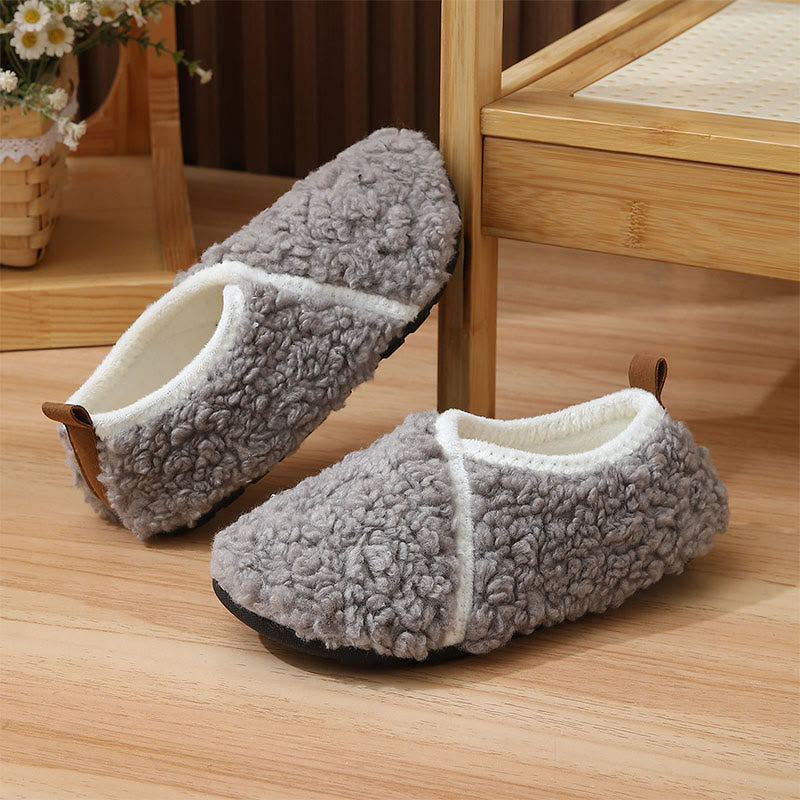 Pantoufles grandes tailles, simples et élégantes - Gris - EU44-45(US9-10) - image 17