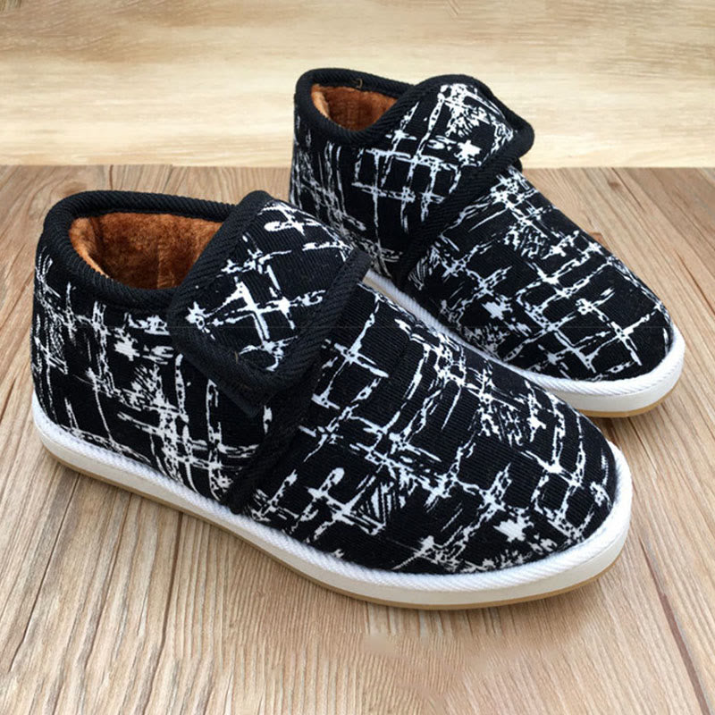 Pantoufles Plusock grande taille à motif léopard et fleurs - Blanc - EU42(US7.5) - image 9