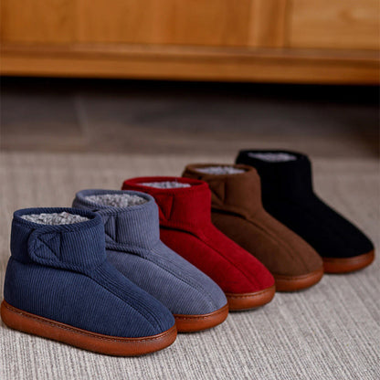 Pantoufles à scratch doublées en polaire grande taille - image 6