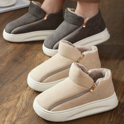 Pantoufles à fermeture éclair larges grandes tailles - image 2