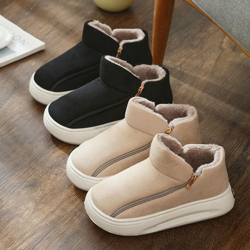 Pantoufles à fermeture éclair larges grandes tailles - image 5