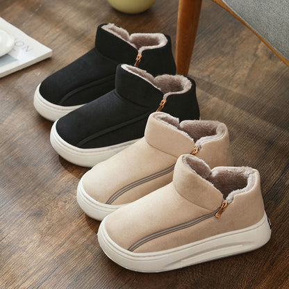 Pantoufles à fermeture éclair larges grandes tailles - image 5