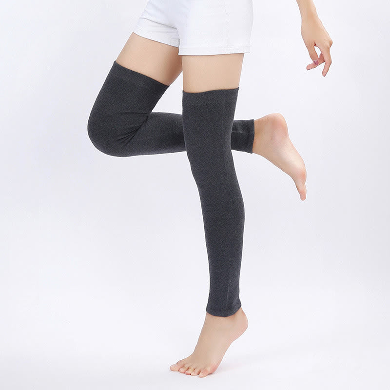 Manchons de cuisse souples et flexibles Plusock - Gris foncé - XL - image 1