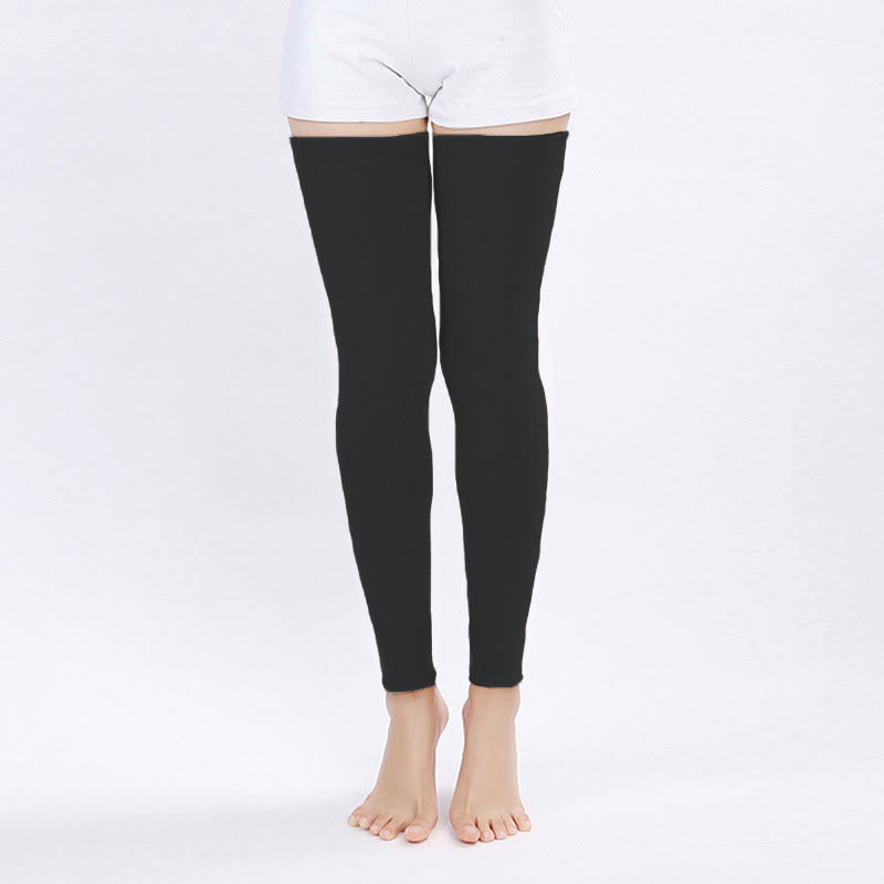 Manches longues cuisses couleur unie - image 6