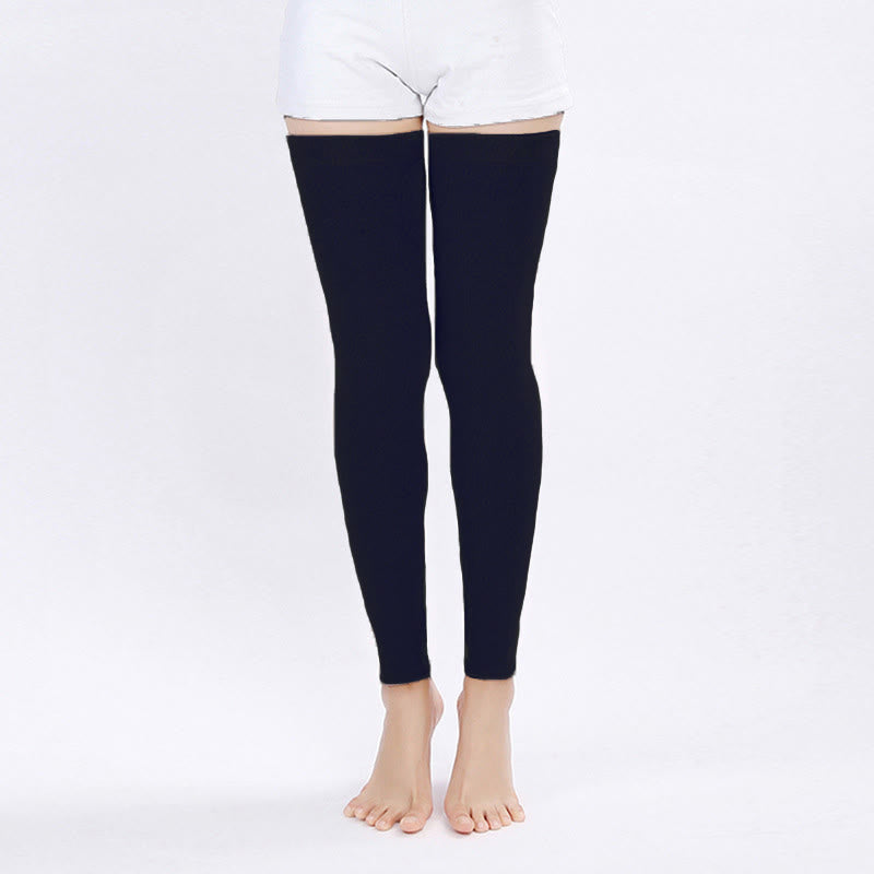 Manches longues cuisses couleur unie - Bleu marine - XL - image 8