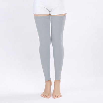 Manches longues cuisses couleur unie - Gris clair - XL - image 7