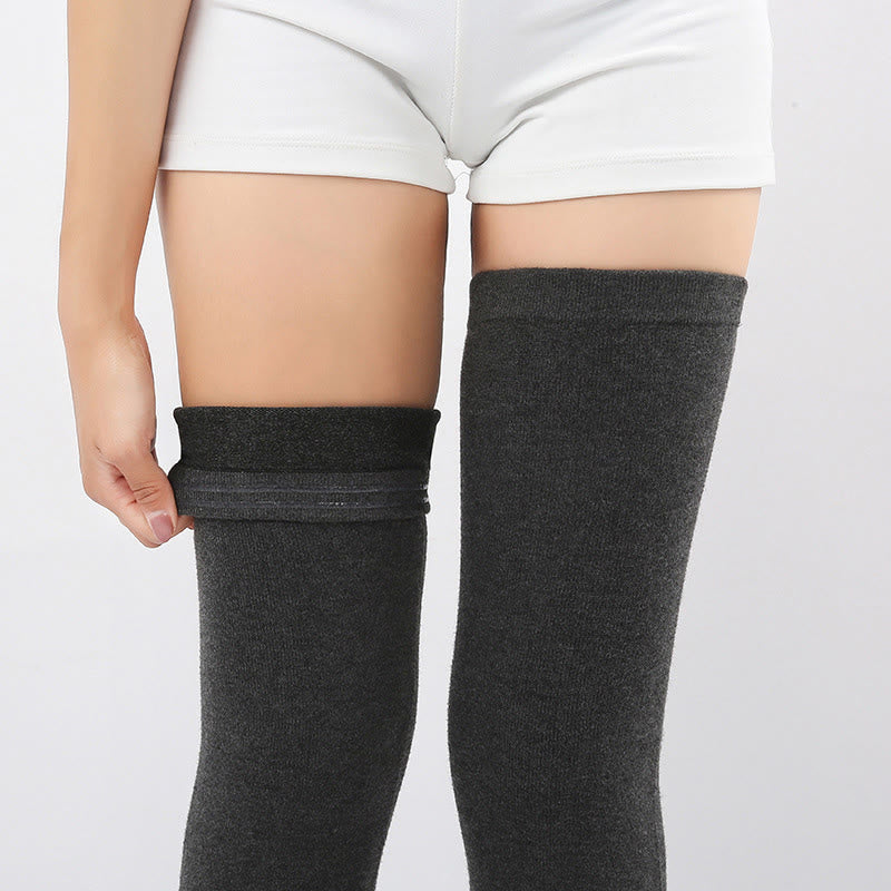 Manches longues cuisses couleur unie - image 10