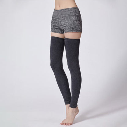 Manches longues cuisses couleur unie - Gris foncé - XL - image 3