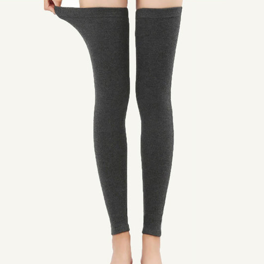 Manches longues cuisses couleur unie - image 0