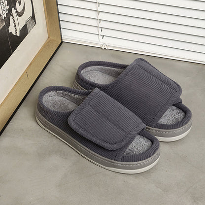 Pantoufles à semelle résistante grande taille - Gris - UE48-49 (US12,5-13) - image 15