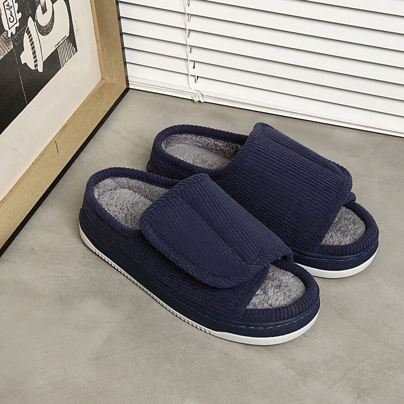 Pantoufles à semelle résistante grande taille - Bleu - UE48-49 (US12,5-13) - image 18
