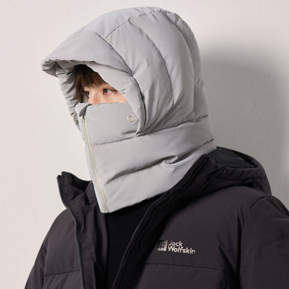 Écharpe à capuche doublée en polaire pour l'hiver - image 2