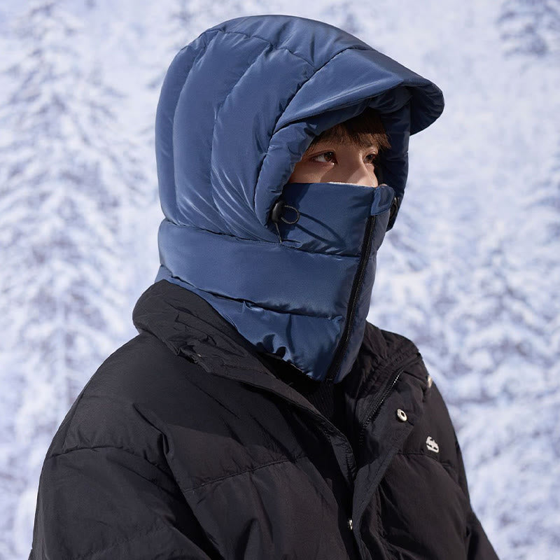 Écharpe à capuche doublée en polaire pour l'hiver - image 9