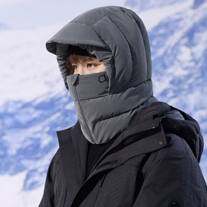 Écharpe à capuche doublée en polaire pour l'hiver - image 8