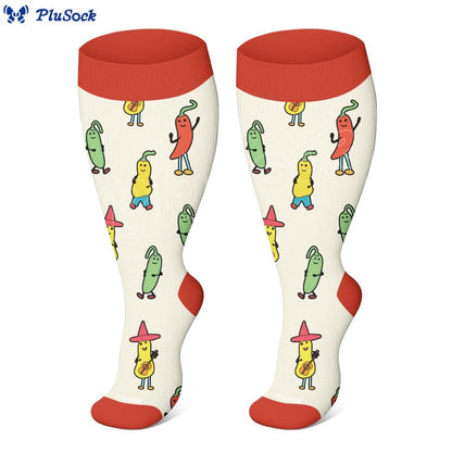 Chaussettes de compression Rock Vegetables grandes tailles (3 paires) - image 5