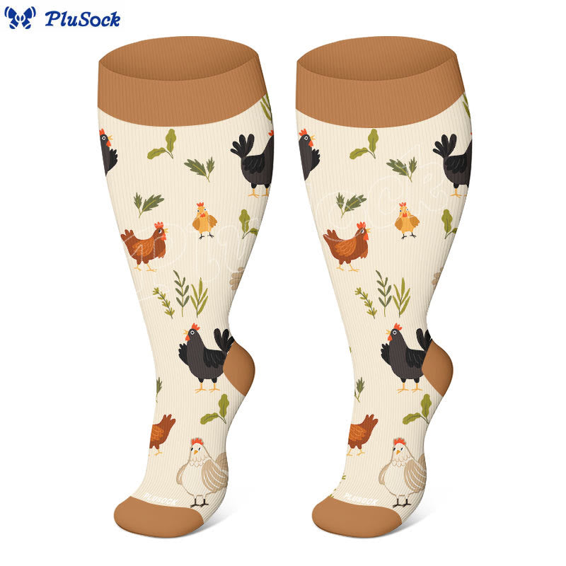 Chaussettes de compression Country Life grandes tailles (3 paires) - image 4