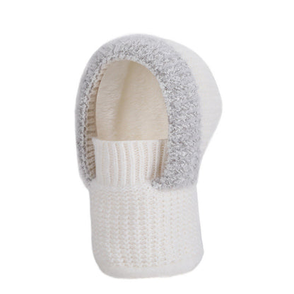 Écharpe à capuche de protection faciale à poser debout - Blanc - One Size - image 10