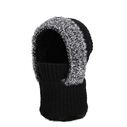 Écharpe à capuche de protection faciale à poser debout - Noir - One Size - image 11