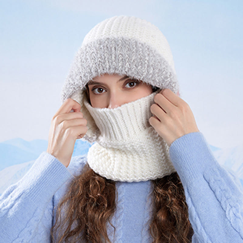 Écharpe à capuche de protection faciale à poser debout - image 1