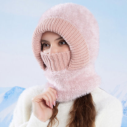 Écharpe chaude d'hiver à capuche - image 1