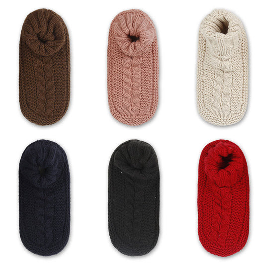 Chaussettes-chaussons d'intérieur épaisses et confortables, grandes tailles - image 0