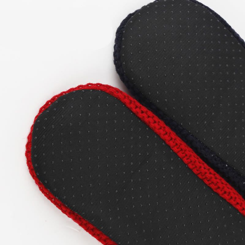 Chaussettes-chaussons d'intérieur épaisses et confortables, grandes tailles - image 3