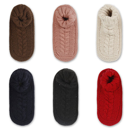 Chaussettes-chaussons d'intérieur épaisses et confortables, grandes tailles - image 0