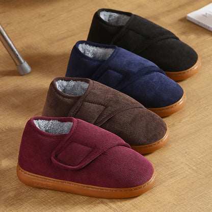 Pantoufles douillettes en polaire grande taille - image 7