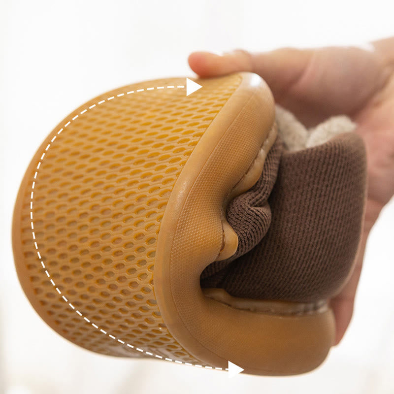 Pantoufles souples à fermeture éclair grande taille - image 4