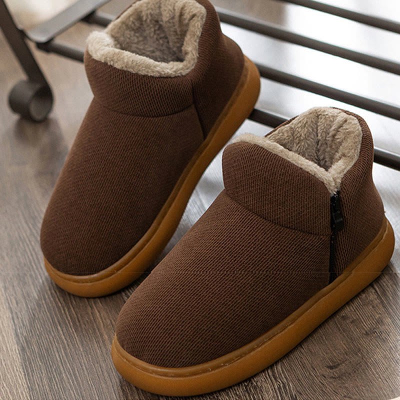 Pantoufles souples à fermeture éclair grande taille - image 7