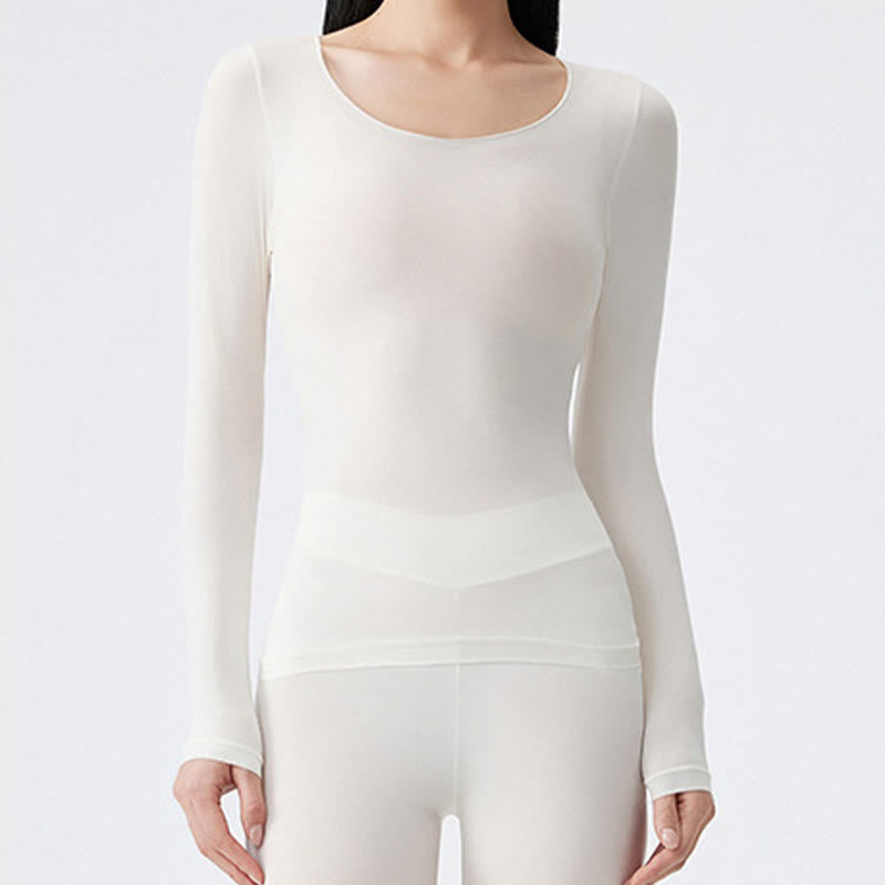 Haut de sous-couche hautement extensible - Blanc - XL - image 8