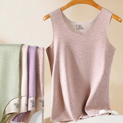 Gilet de base extensible sans coutures à col en U - image 5