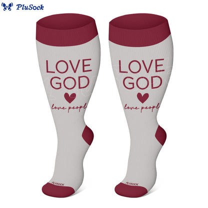 Chaussettes de compression Faith Christia grandes tailles - image 6