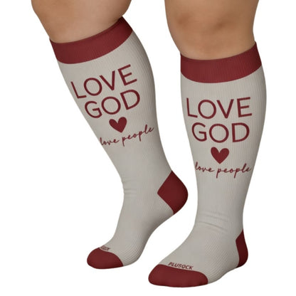 Chaussettes de compression Faith Christia grandes tailles - image 2