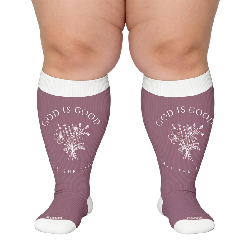 Chaussettes de compression Faith Christia grandes tailles - image 3