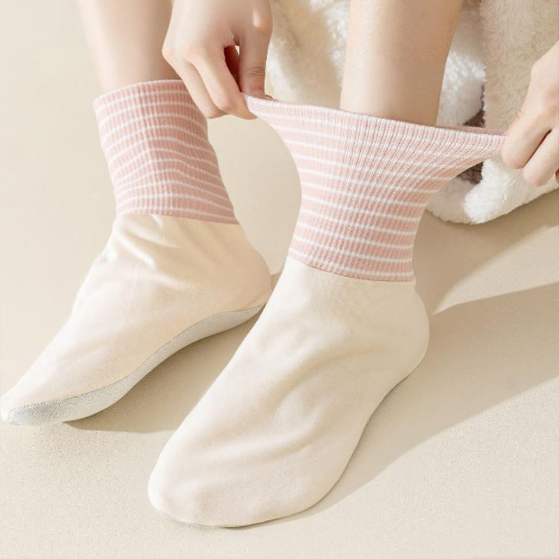 Chaussettes de nuit sans coutures à l'huile d'armoise (4 paires) - image 1
