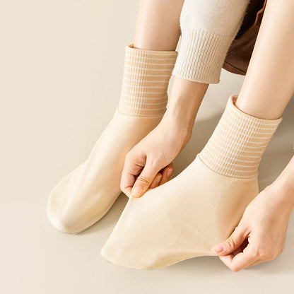 Chaussettes de nuit sans coutures à l'huile d'armoise (4 paires) - image 4