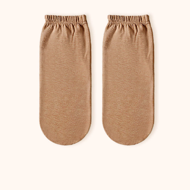 Chaussettes de nuit douces pour la peau - Café - UE36-44 (US3-10) - image 14