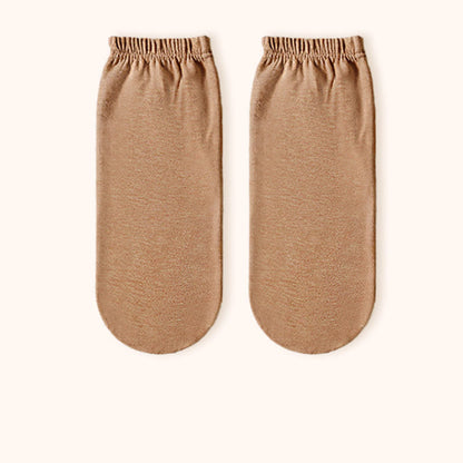 Chaussettes de nuit douces pour la peau - Café - UE36-44 (US3-10) - image 14