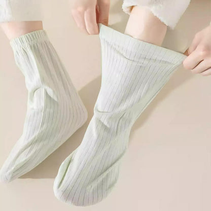 Chaussettes de nuit en coton doux (2 paires) - image 1