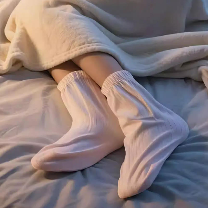 Chaussettes de nuit en coton doux (2 paires) - image 2