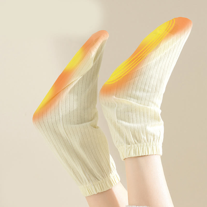 Chaussettes de nuit en coton doux (2 paires) - image 4
