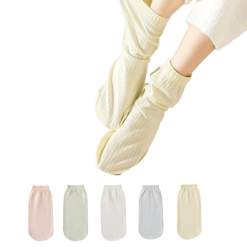Chaussettes de nuit en coton doux (2 paires) - image 0