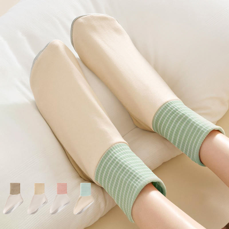 Chaussettes de nuit sans coutures à l'huile d'armoise (4 paires) - image 0