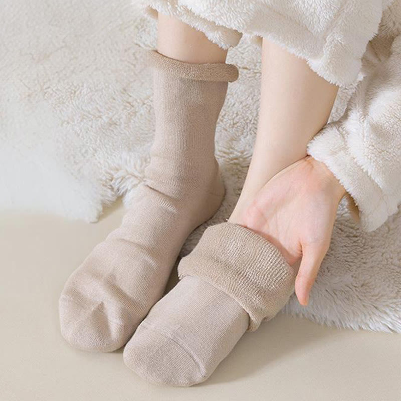 Chaussettes de nuit douces pour la peau (2 paires) - image 1