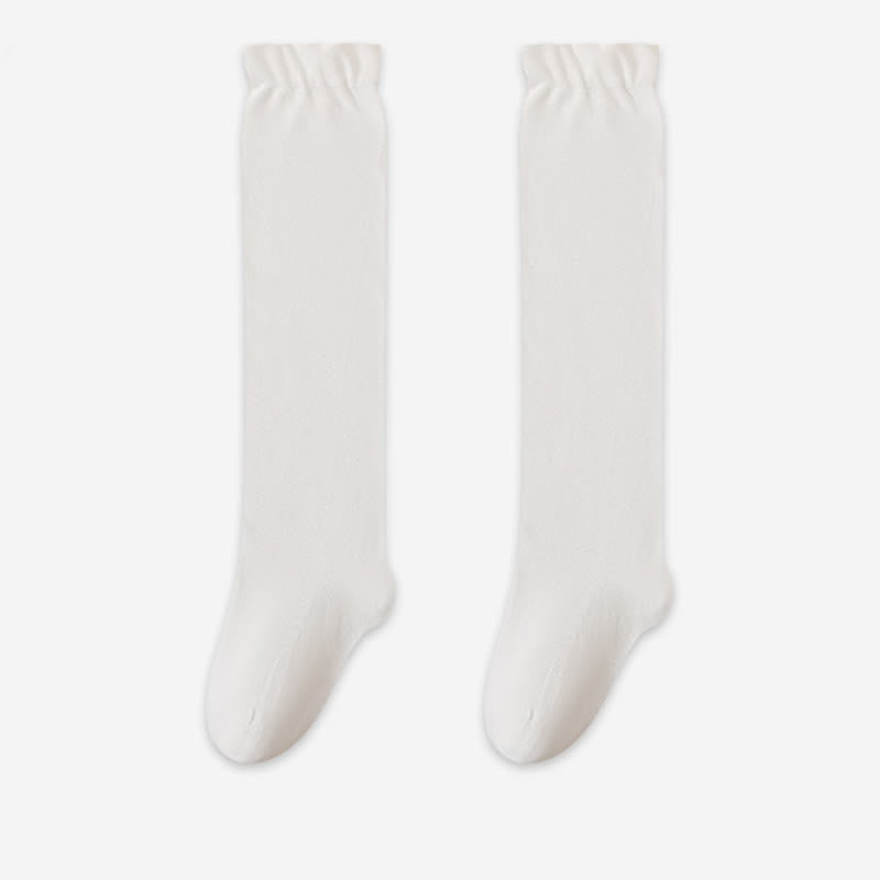 Chaussettes de nuit respirantes et douces montantes jusqu'aux genoux (3 paires) - Blanc - UE36-39 (US3-6) - image 12