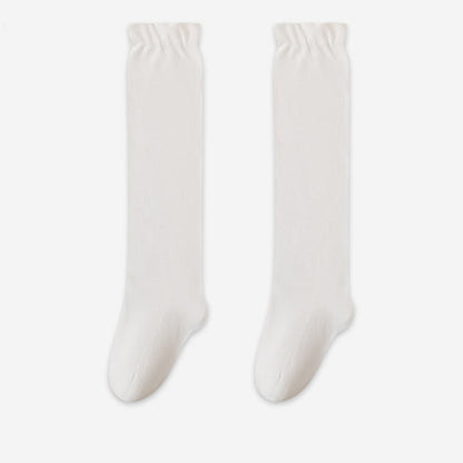 Chaussettes de nuit respirantes et douces montantes jusqu'aux genoux (3 paires) - Blanc - UE36-39 (US3-6) - image 12