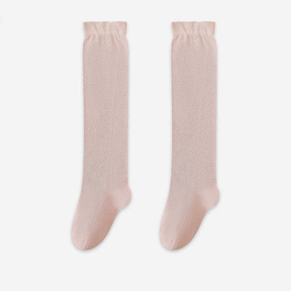 Chaussettes de nuit respirantes et douces montantes jusqu'aux genoux (3 paires) - Rose - UE36-39 (US3-6) - image 15