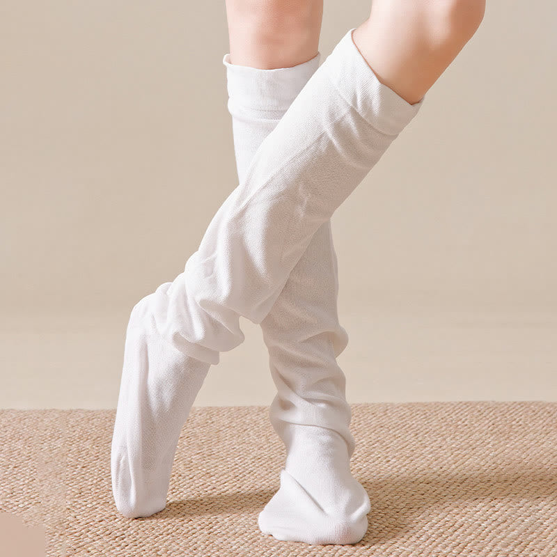 Chaussettes de nuit respirantes et douces montantes jusqu'aux genoux (3 paires) - image 5