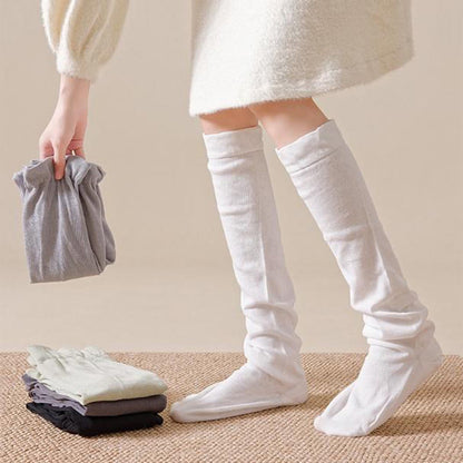 Chaussettes de nuit respirantes et douces montantes jusqu'aux genoux (3 paires) - image 2